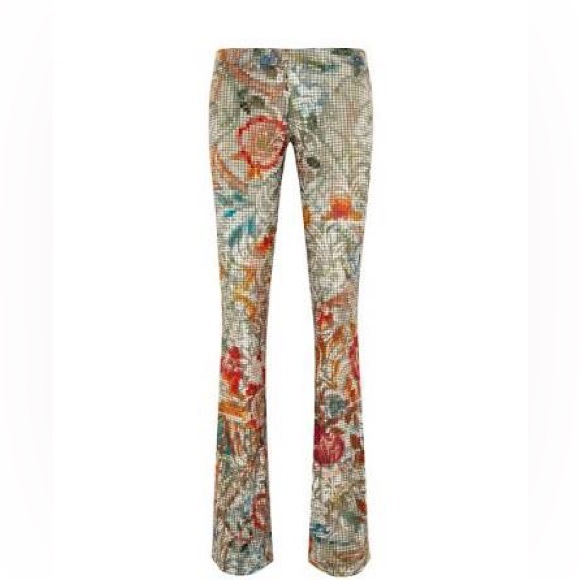 Siedres printed mosaic pants